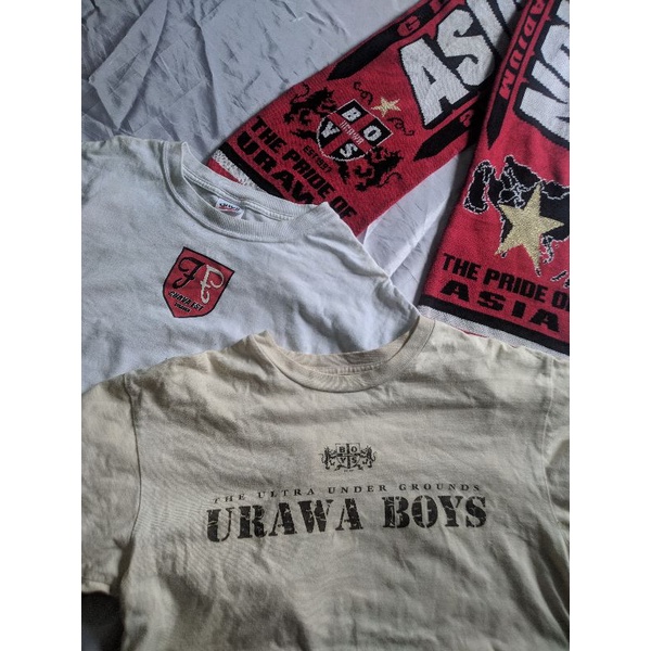 Scarf & T-shirt Curva Ultras Urawa Reds "Urawa Boys & FF"