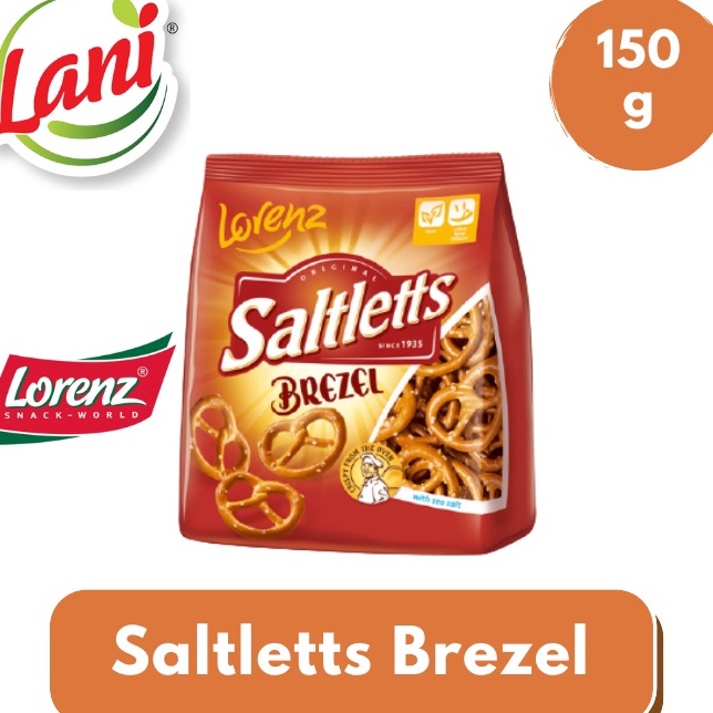 

Ready Stock Lorenz Saltletts Brezel 150g