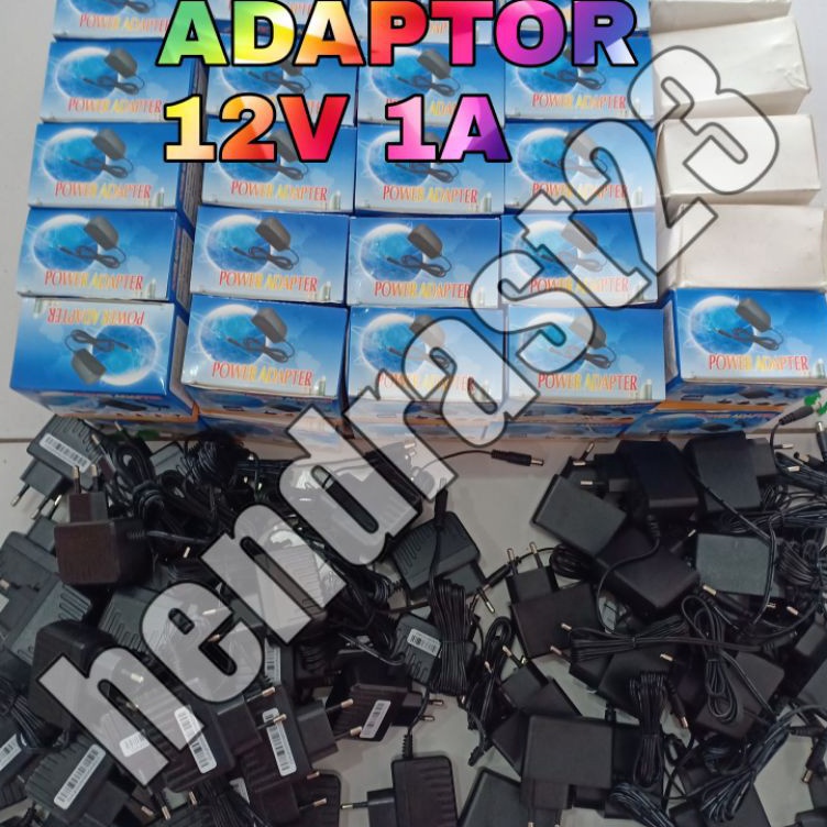 【Penjualan Terbaik】✅COD ADAPTOR 12V 1A / ADAPTOR LAMPU / ADAPTOR KIPAS / JACK 5.5 MM / ADAPTOR CCTV 