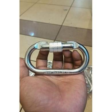 Alat Panjat Tebing Carabiner Panjat Tebing 25 Kn Ht-R02 Screw Baja