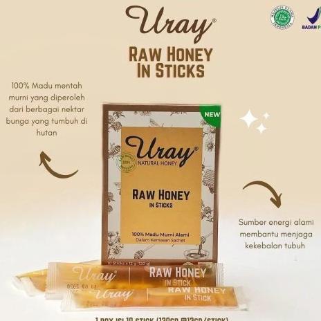 

Terbaru Madu Uray Sachet Raw Honey In Sticks 120Gr Ftp
