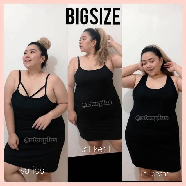Bigsize Xtoxplus - Tanktop Dress Ni Jumbo