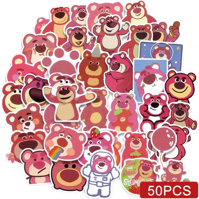 

Terbaik 50Pcs Stiker Cute Lotso From Toy Story Cartoon Waterproof Pvc Stickers Koromi Waterproof/Kartun/Sanrio/Melody