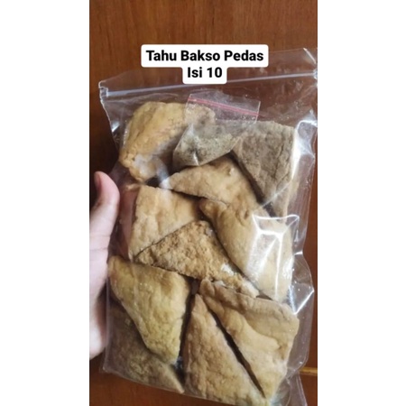 

Tahu Bakso Pedas Isi 10 + bumbu kuah bakso