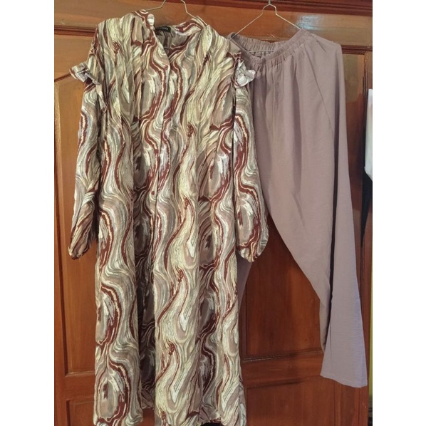 one set asofa setelan atas bawah new jual preloved