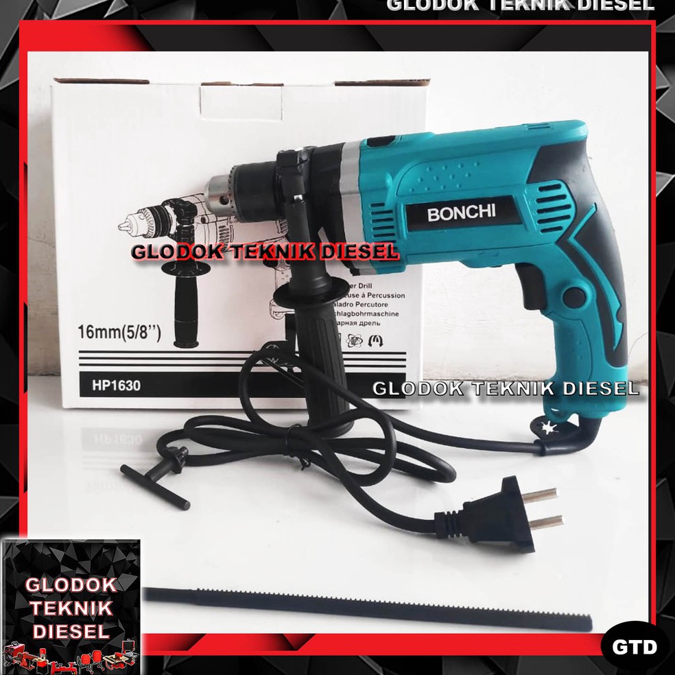Stok Terbatas.. MESIN BOR TANGAN LISTRIK 16 MM 13 MM ELECTRIC HAND DRILL 16MM