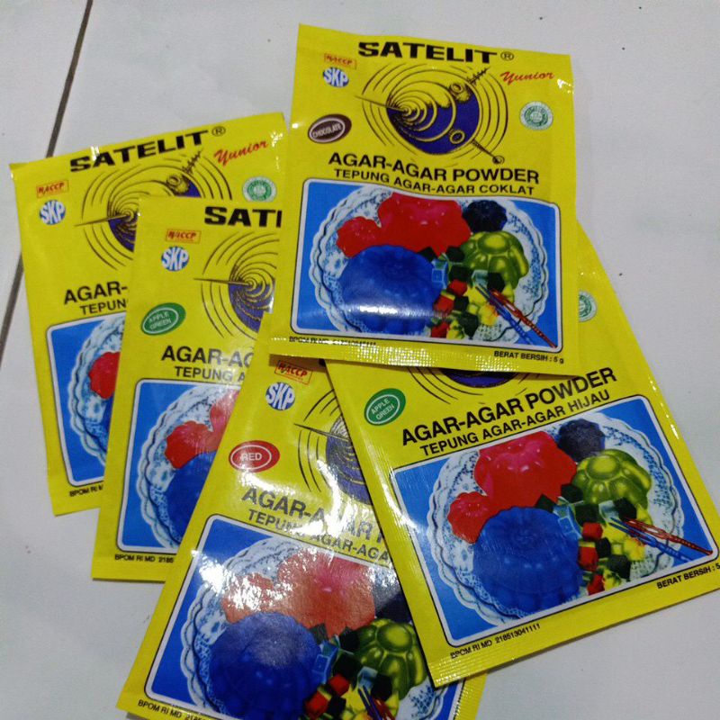 

Agar Agar Powder Satelit 5g