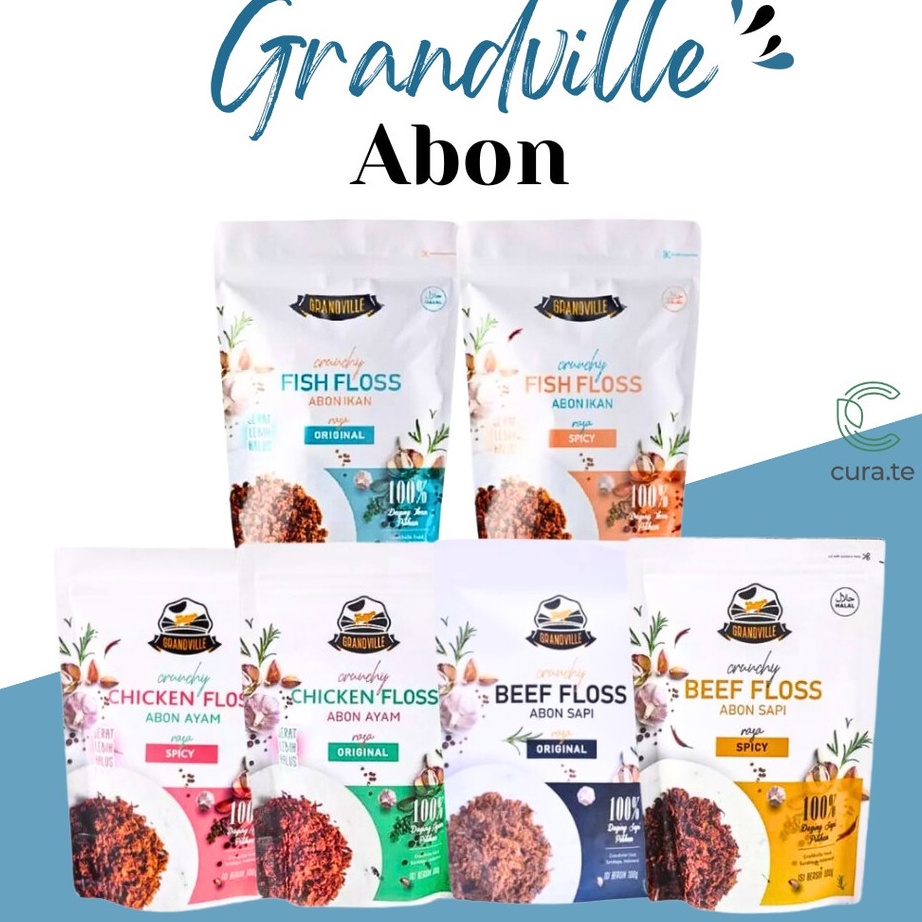 

➩Pasti Murah❇➤ 9HIS9 GRANDVILLE ABON SAPI AYAM ASLI CRUNCHY | MPASI MAKANAN INSTAN SNACK F91 Harga Termurah