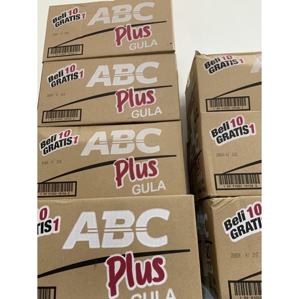 

Kopi ABC PLUS 1 karton isi 12 renteng / 120 sachet