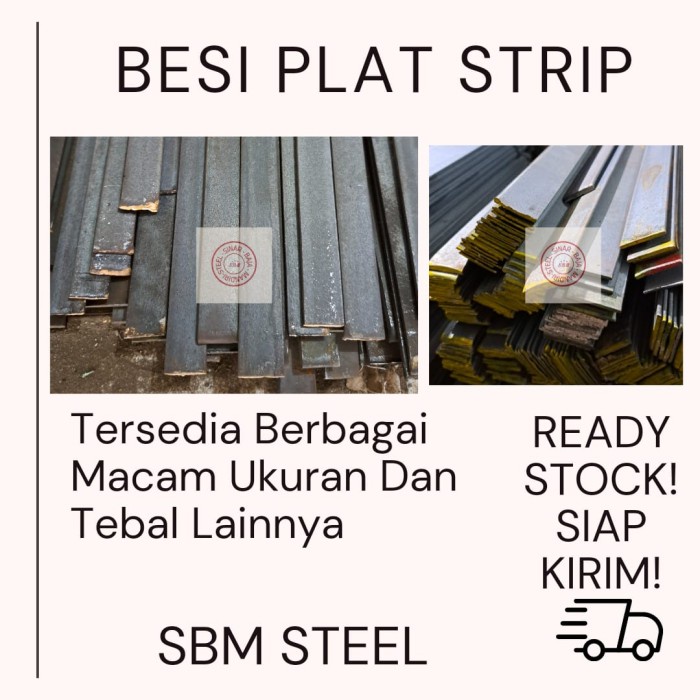 BESI PLAT STRIP Lebar 1,3cm Tebal 2mm PANJANG 2M