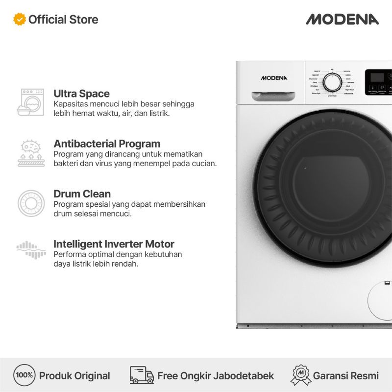 Washing machine - WF 1030 VDWH