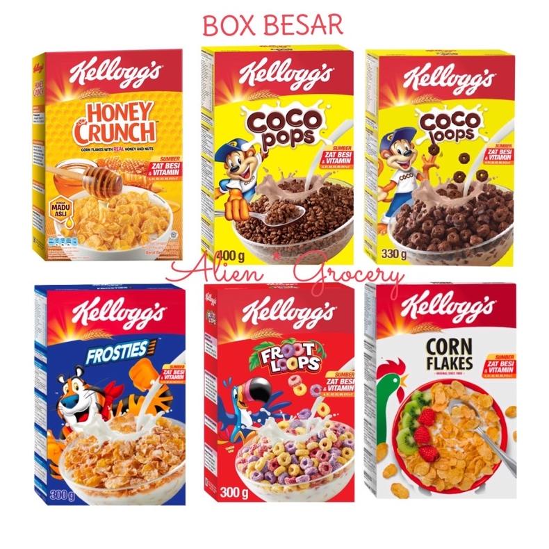 

HOT PROMO KELLOG KELLOGS KELLOGG KELLOGGS HONEY CRUNCH CORN FLAKES FROSTIES COCO LOOPS COCOA POPS FROOT LOOPS BOX BESAR 275 300 330 360 400GR