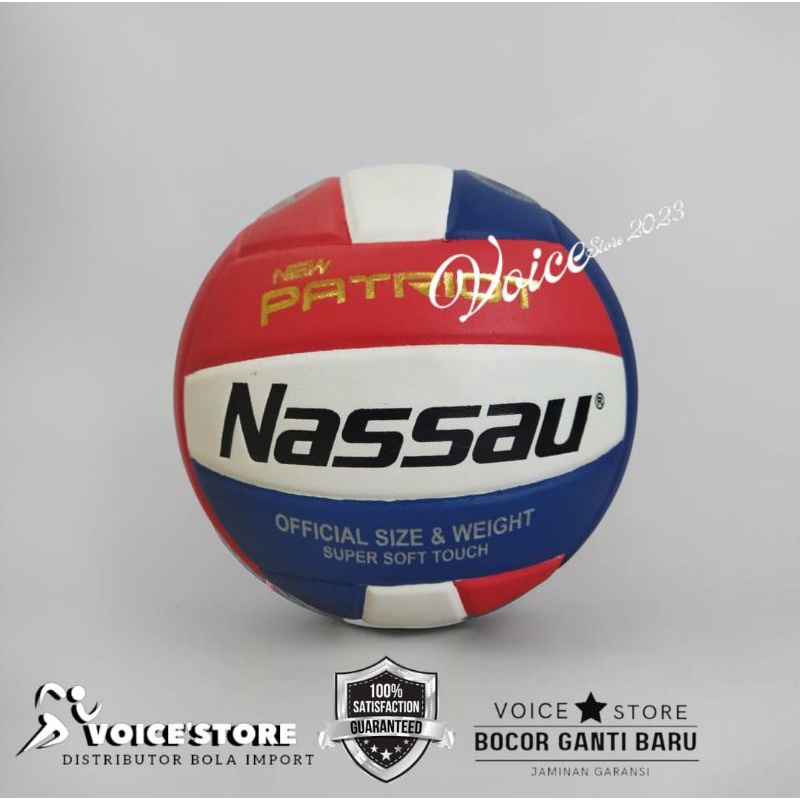 Bola voli volley voly NASAU NEW PATRIOT MATCH original size 5
