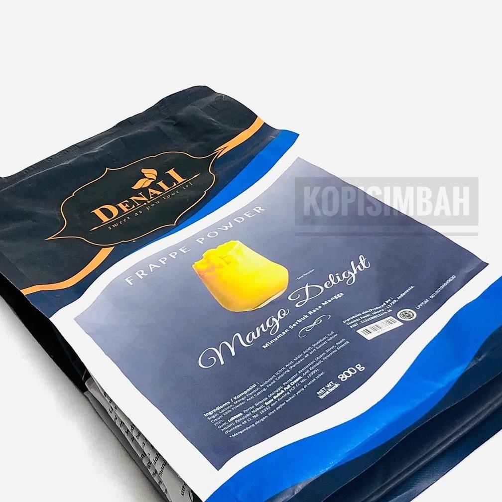 

Belanja Powder Denali Rasa Mango Delight 800 Gram Bubuk Minuman Mangga Kualitas Premium Kkt