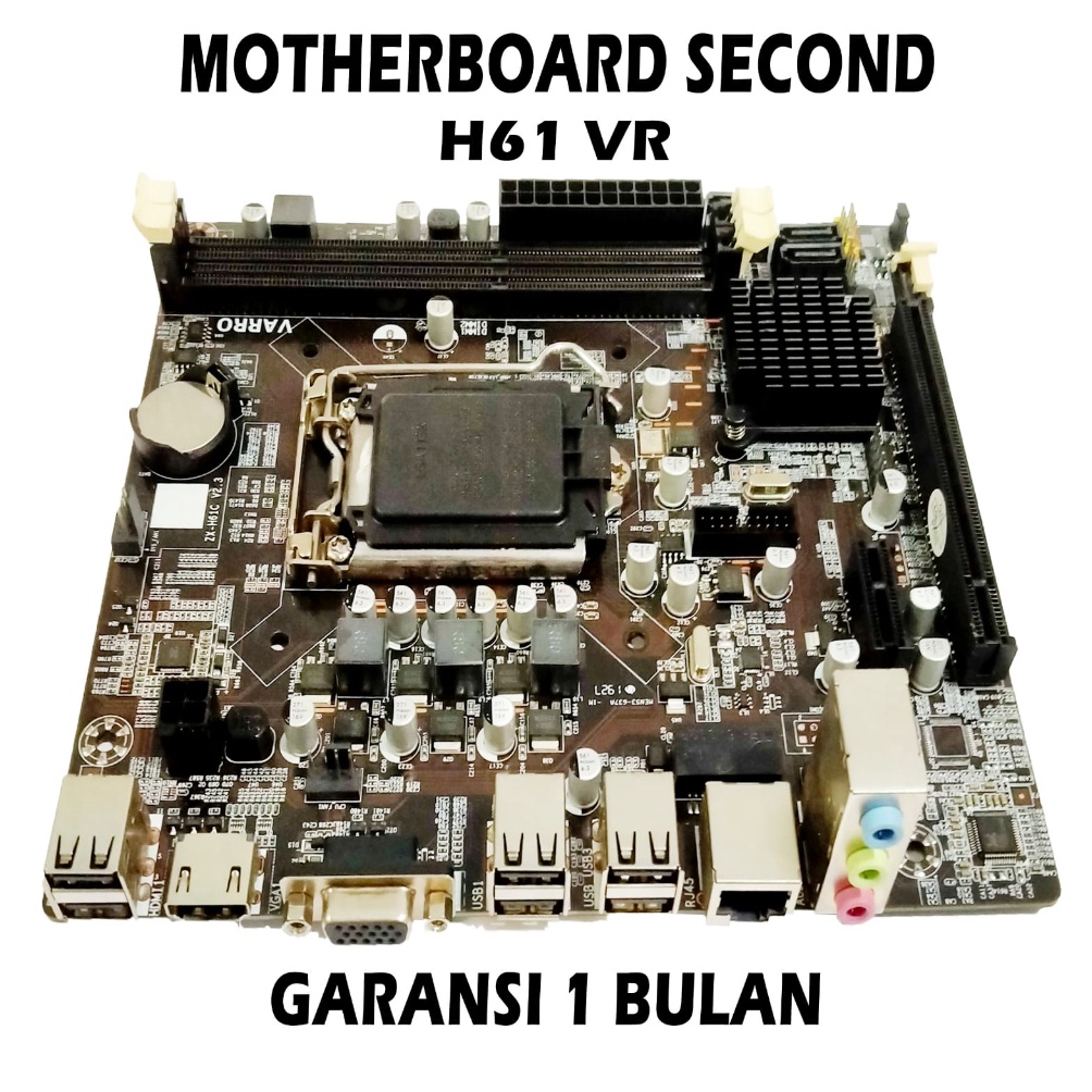 Terdepan MAINBOARD SECOND VR H61 / MOTHERBOARD VARRO H61M SECOND