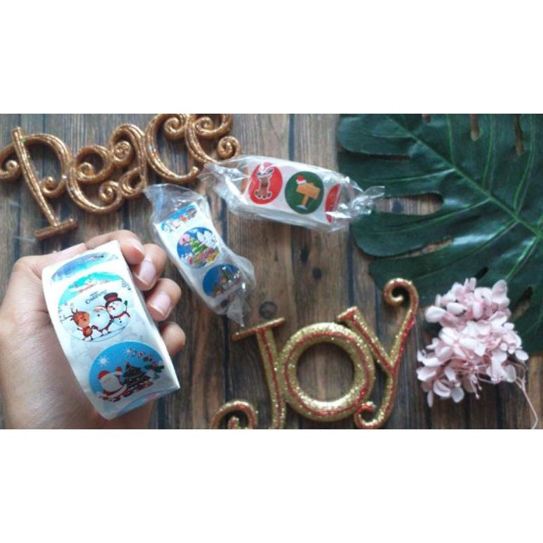 

Diskon Sticker Natal / Sticker Christmas / Sticker Label 1 Roll