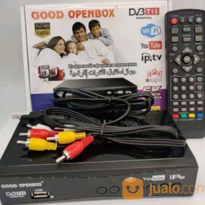 Diskon Stb Set Box Good Openbox DVB T15 Stb WiFi , YouTube , IP.tv termurah