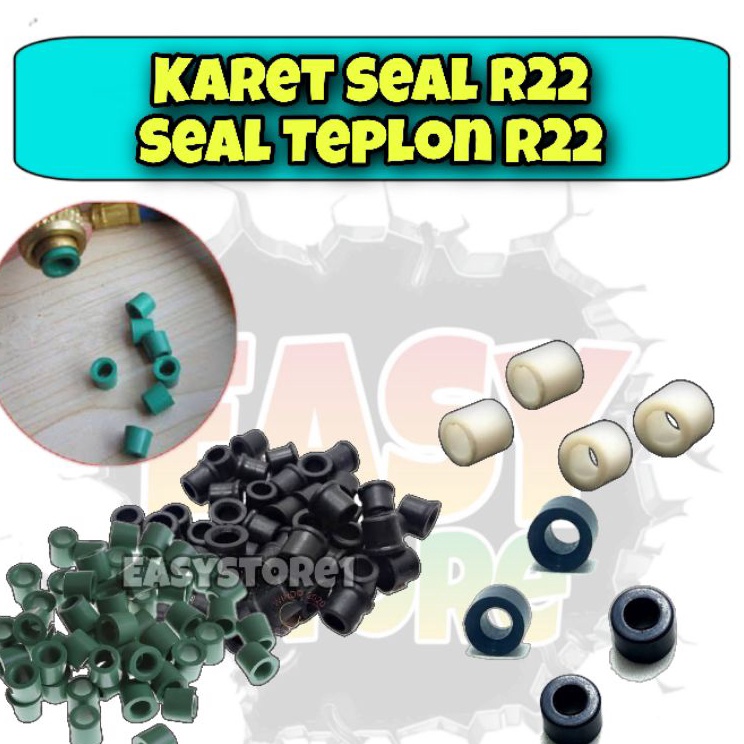 ➼ Karet Seal Selang Manifold R22 Teplon / Karet Seal / Karet Sil / Seal Selang Analiser / Seal Selan