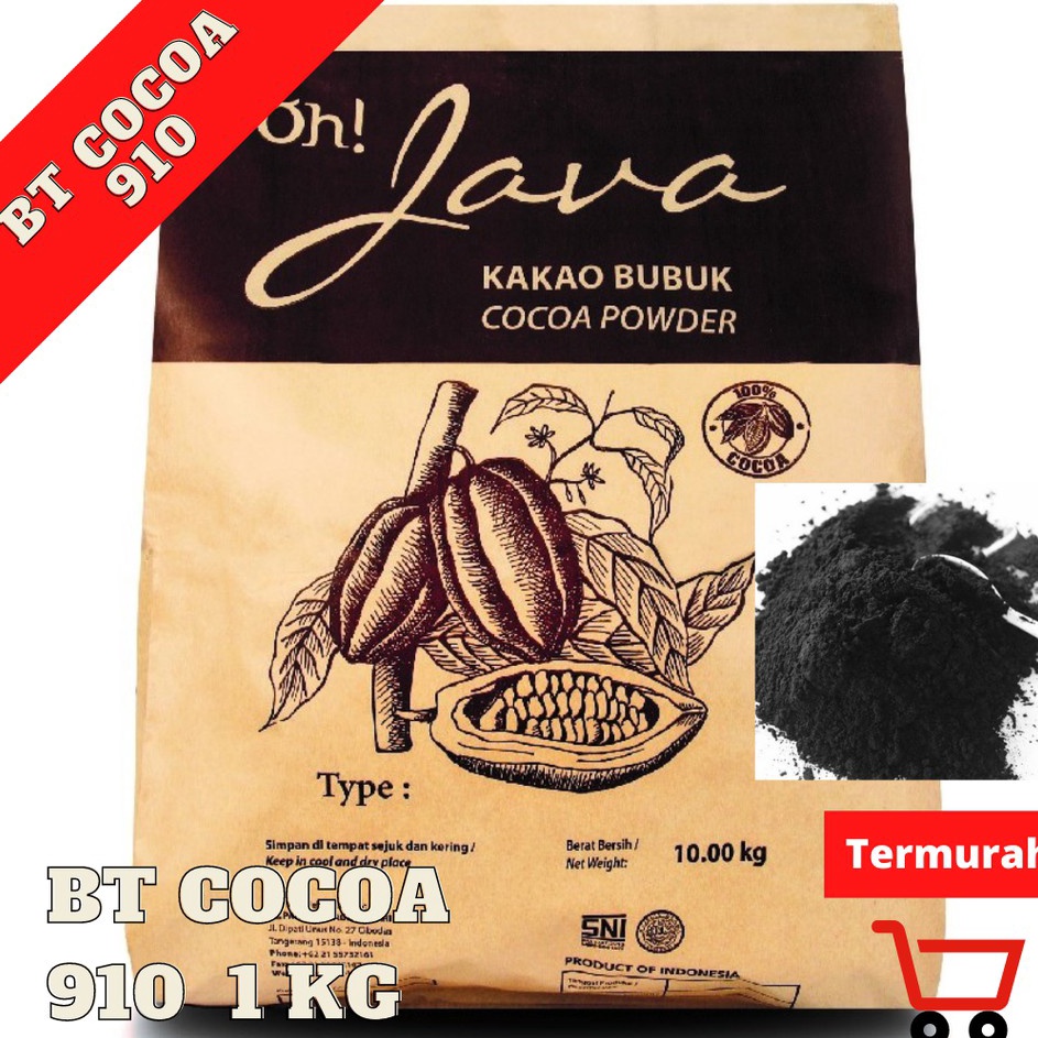 

PALING AMPUH✌️>>> BT COCOA BLACK POWDER BT 910 1 kg bubuk coklat Hitam DARK