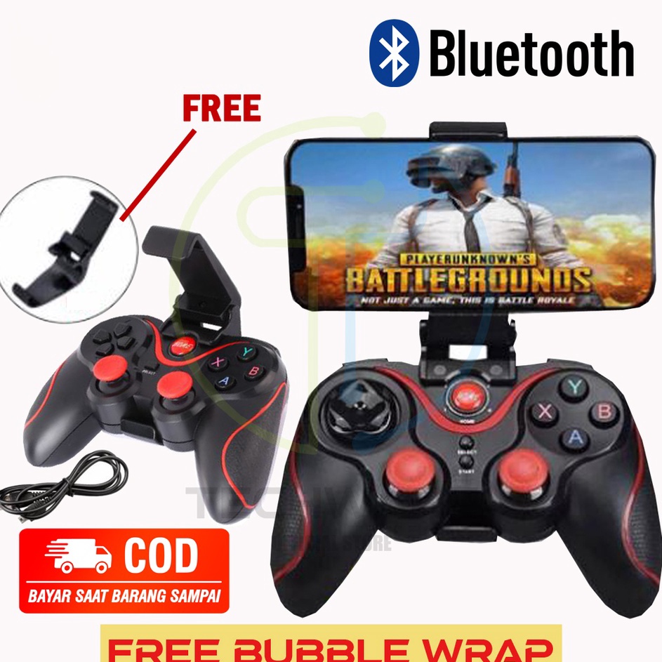 MAR#541 Gamepad X3 Bluetooth Wireless / Gamepade Gaming Bluetooth X3/ Joystick X3 Android Bluetooth/