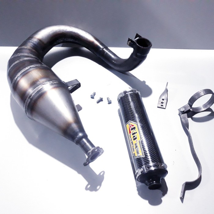 Terlaris Knalpot Vespa Kiri Karbon Kia Muffler
