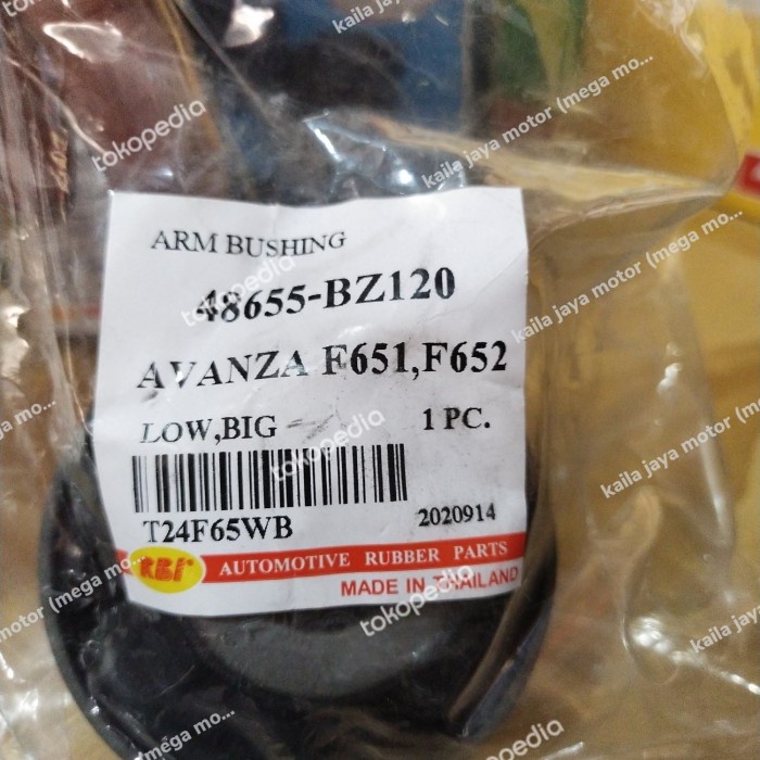 Bushing Arm Bos Arm Avanza New/Veloz Besar Rbi Original Thailand Kode 013