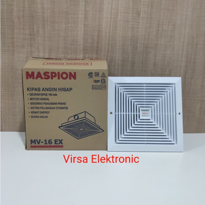 Hexos/Exhaust Plafon Ventilating Fan Maspion Mv16Ex