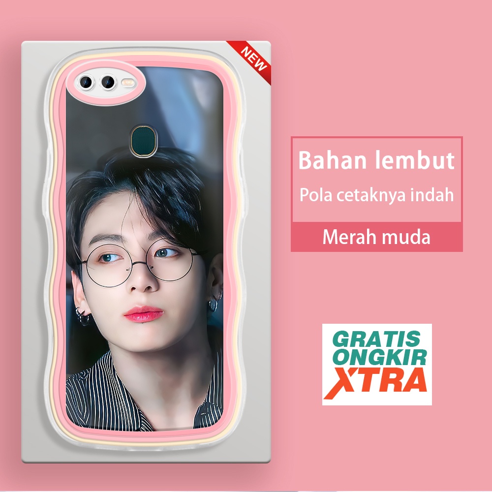 OPPO A12 A92 A52 A9 A12E A7 A5 A5S A3S A12E 2020 INS BTS Jeon Jung Kook BT21 Cool Kor Kesing case hp