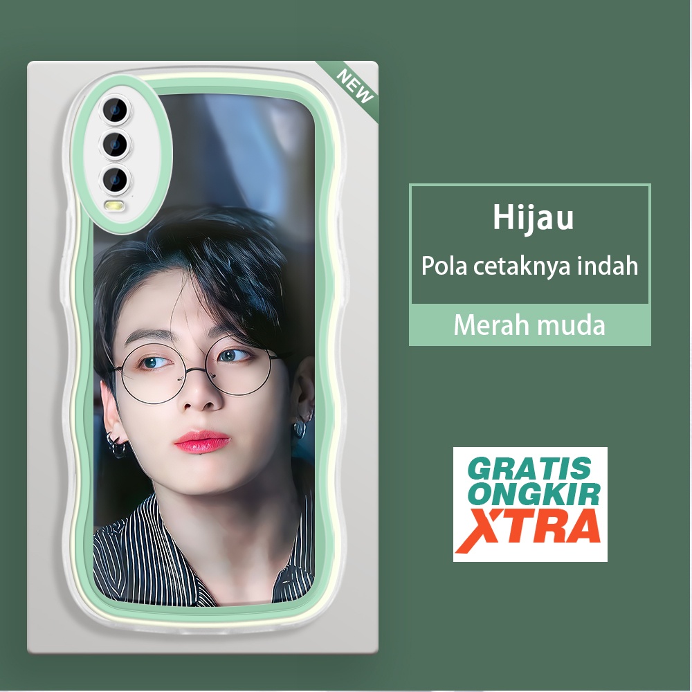 VIVO Y20 Y21 Y17 Y15 Y12 Y20I Y20SG 2022 2021 INS BTS Jeon Jung Kook BT21 Cool Kor Kesing case hp mu
