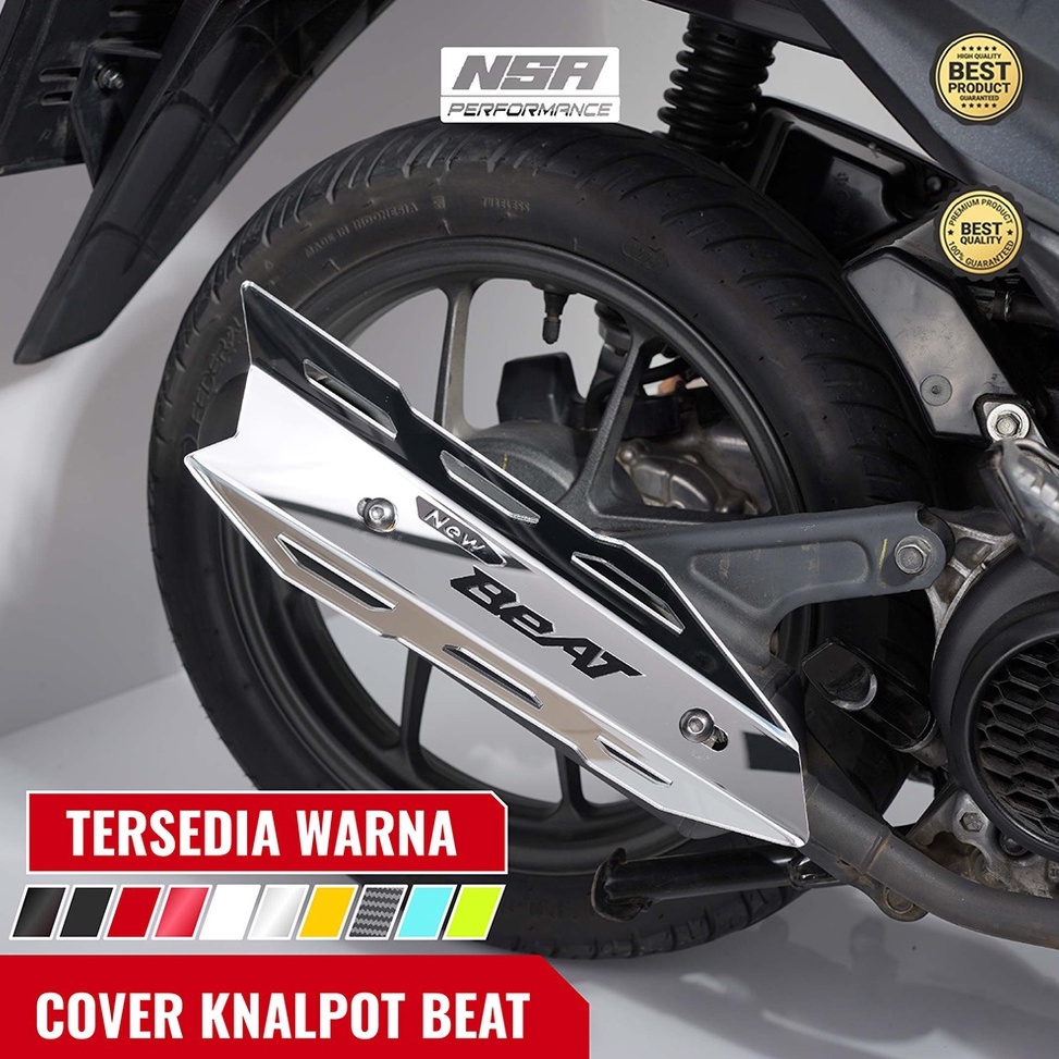 Diskon Ycl COVER KNALPOT BEAT AKSESORIS BEAT TUTUP COVER KENALPOT BEAT VARIASI TAMENG KNALPOT BEAT T