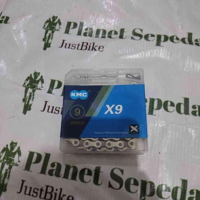 Chain Rantai Kmc X9 X-9 9 Speed Silver