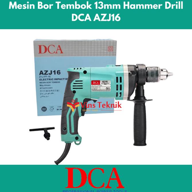 Mesin Bor Tangan 13Mm Drill Driver Azj16 Dca Azj 16