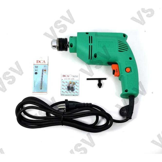 Dca Drill Ajz10A Mesin Bor Tangan 10Mm Dca Mesin Bor Dca