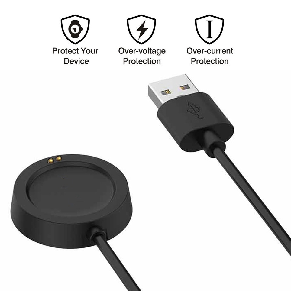 ↓FCL Kabel Pengisian Smartwatch Magnetik Kabel Charger Smartwatch Series T500 T55 X7 Smartwatch Deng