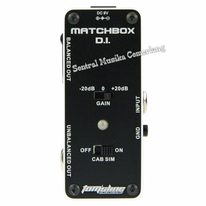 Cabinet Simulator Pedal Tomsline Amx-3 Matchbox Di Direct Box Cab Sim