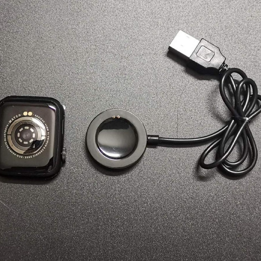 Terupdate DuD Kabel Casan Smartwatch Series Kabel Charger Smartwatch T500+ / Series 7/ Charger Smart