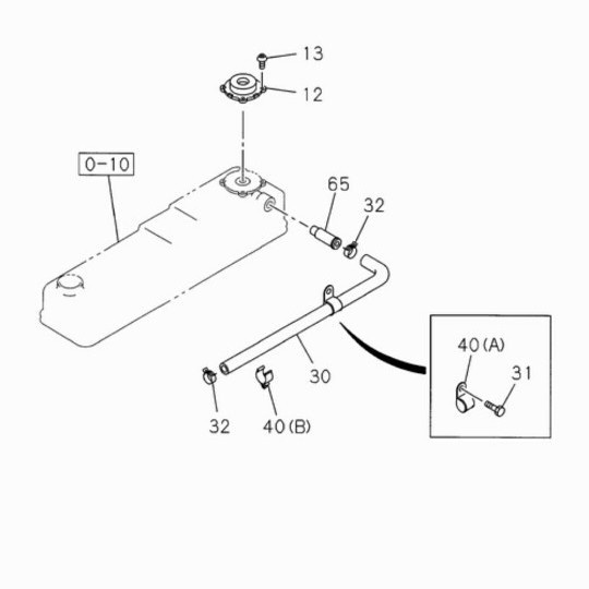 Hose Selang Ventilator Isuzu Panther Turbo Original Kode 200