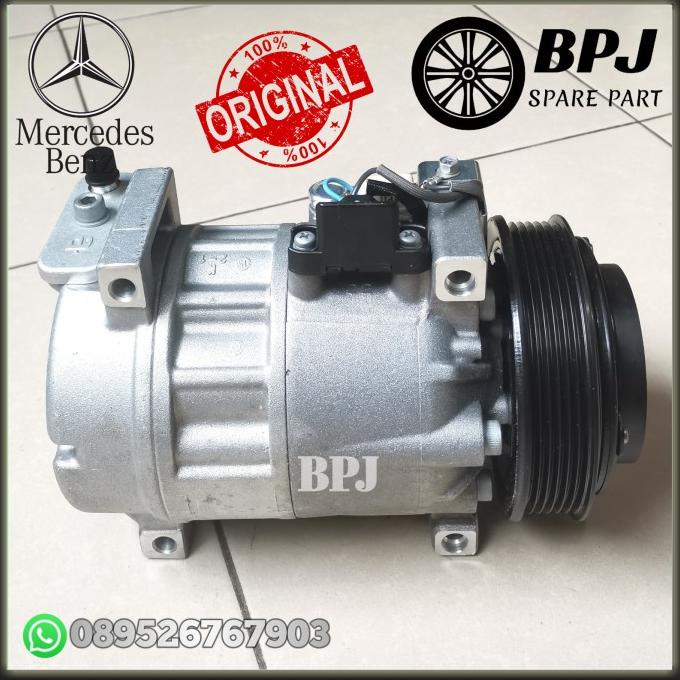 Compressor Kompresor Ac Mercy C180 W202 1994 Kaki 4 Asli Ori Denso