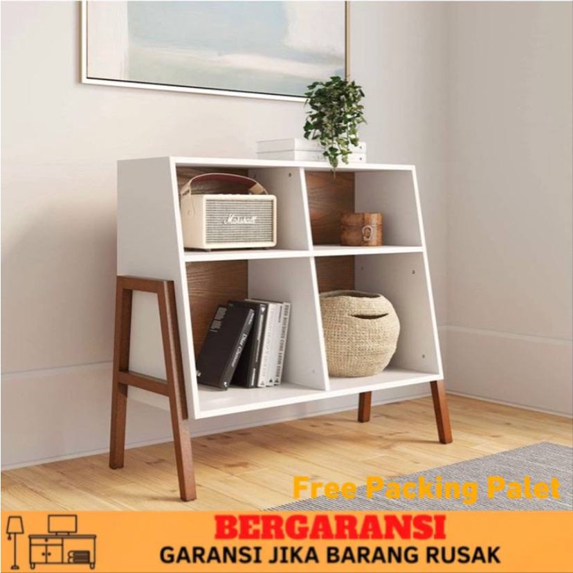 Rak buku rak kamar rak aesthetic minimalis rak serbaguna