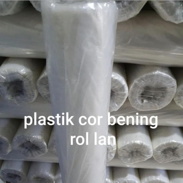 

Plastik Cor Bening Roll- An , Panjang @100M