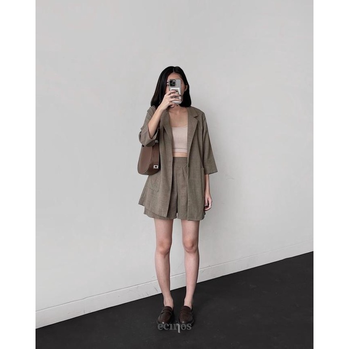 ECINOS: Oversized Blazer Set