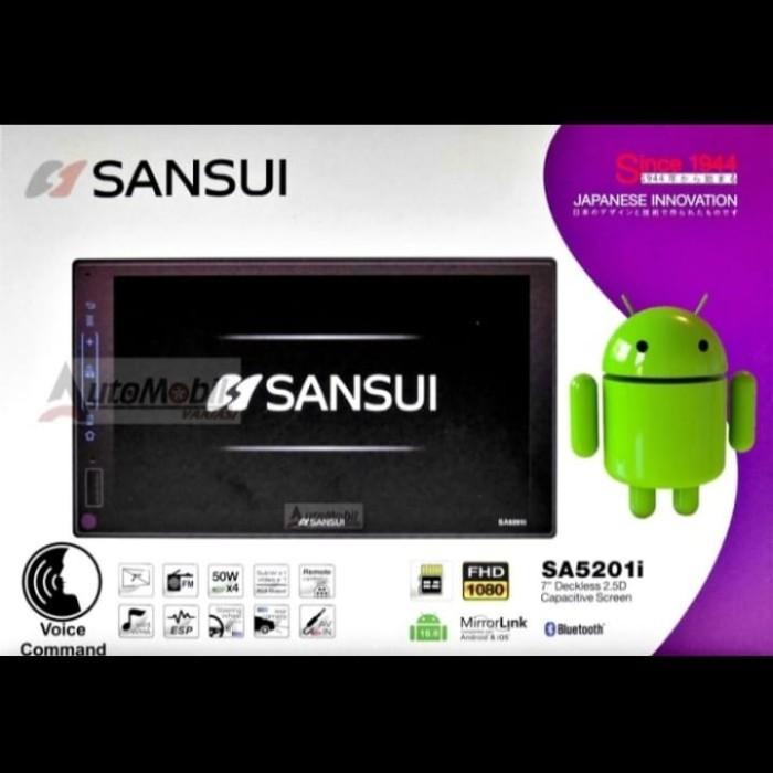 Headunit Android 7 Inch Sansui 5201I Voice Command Universal