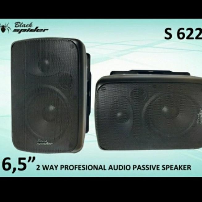 Harga Spesial Speaker Pasif 6,5 Inch Blackspider S 622 Orginal Blackspider S 622