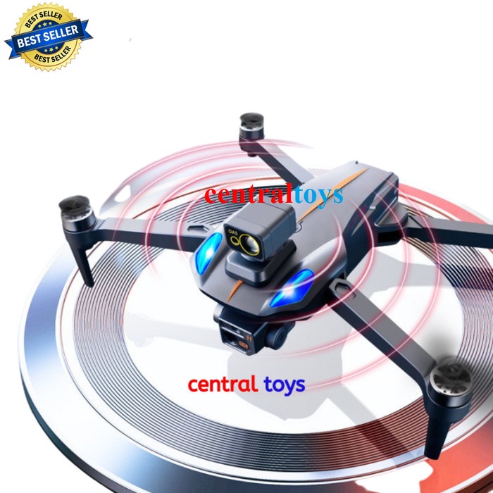 DRONE GPS BRUSHLESS K911 MAX CAMERA WIFI FPV 8K SENSOR ANTI TABRAK 1KM ORIGINAL