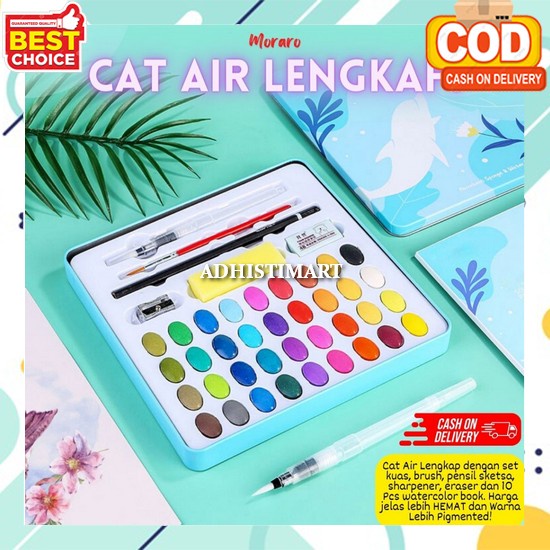 

Cat Lukis Kanvas Cat Air Lukis Lengkap Water Color Set Non Toxic Tidak Beracun Lengkap Semua Warna Cat Air Anak Set Lengkap Watercolour Painting Watercolor Set Art Murah Dan Bagus Padat Cair [Limited Edition] 36 Solid Watercolor Painting Set Cat Air L