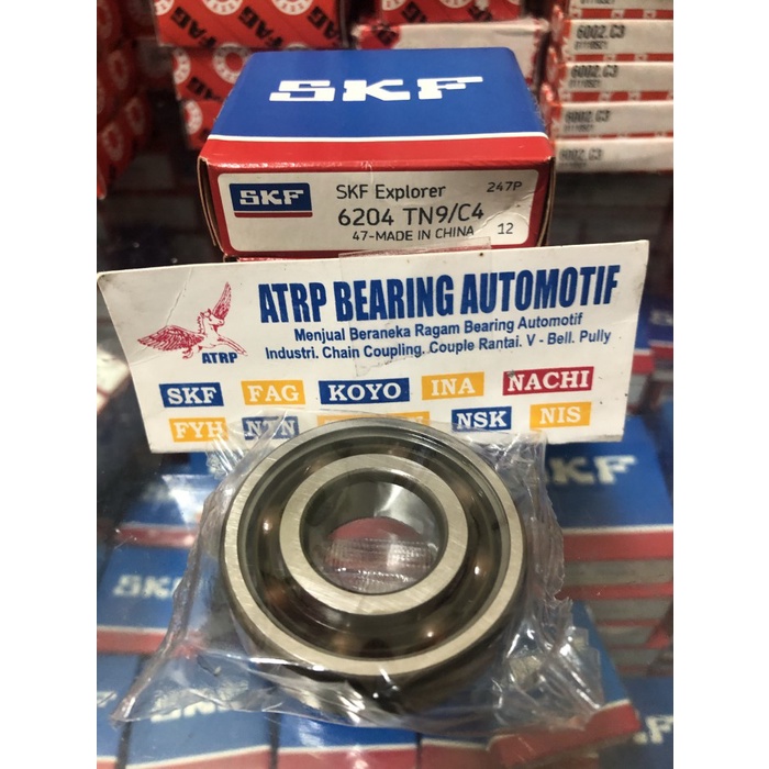 Terbaru Ball Bearing 6204 Tn9/C4 Skf