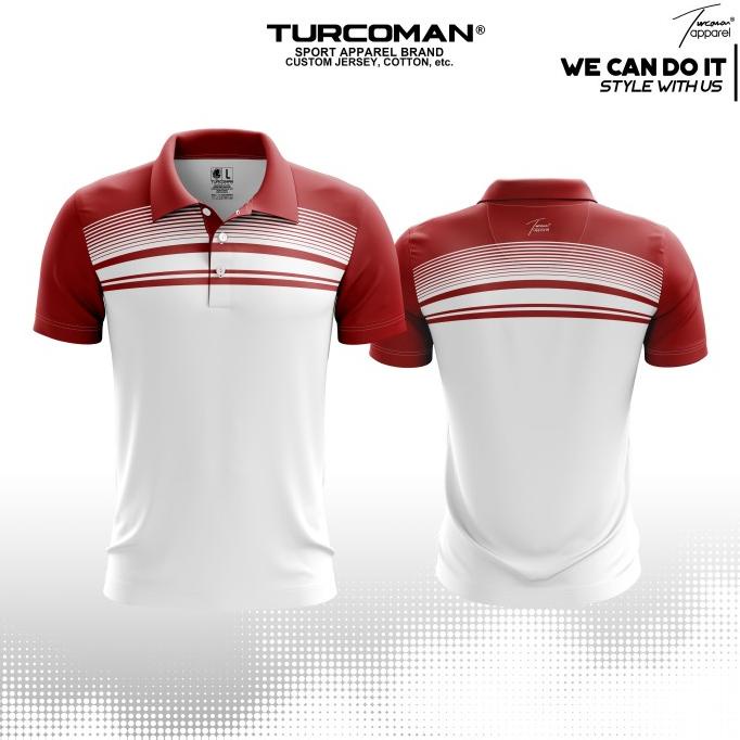 Jersey Tenis Kaos Dryfit Baju Olahraga Pria Lapangan