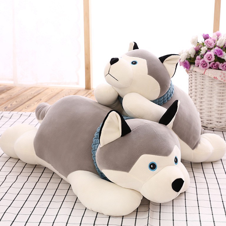 MENARIK. Boneka Dog Anjing Husky Kecil