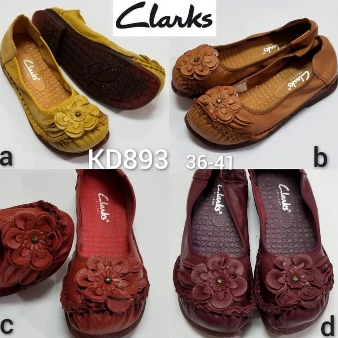 893 Sepatu clarks wanita/sepatu kulit wanita/clarks original/clarks