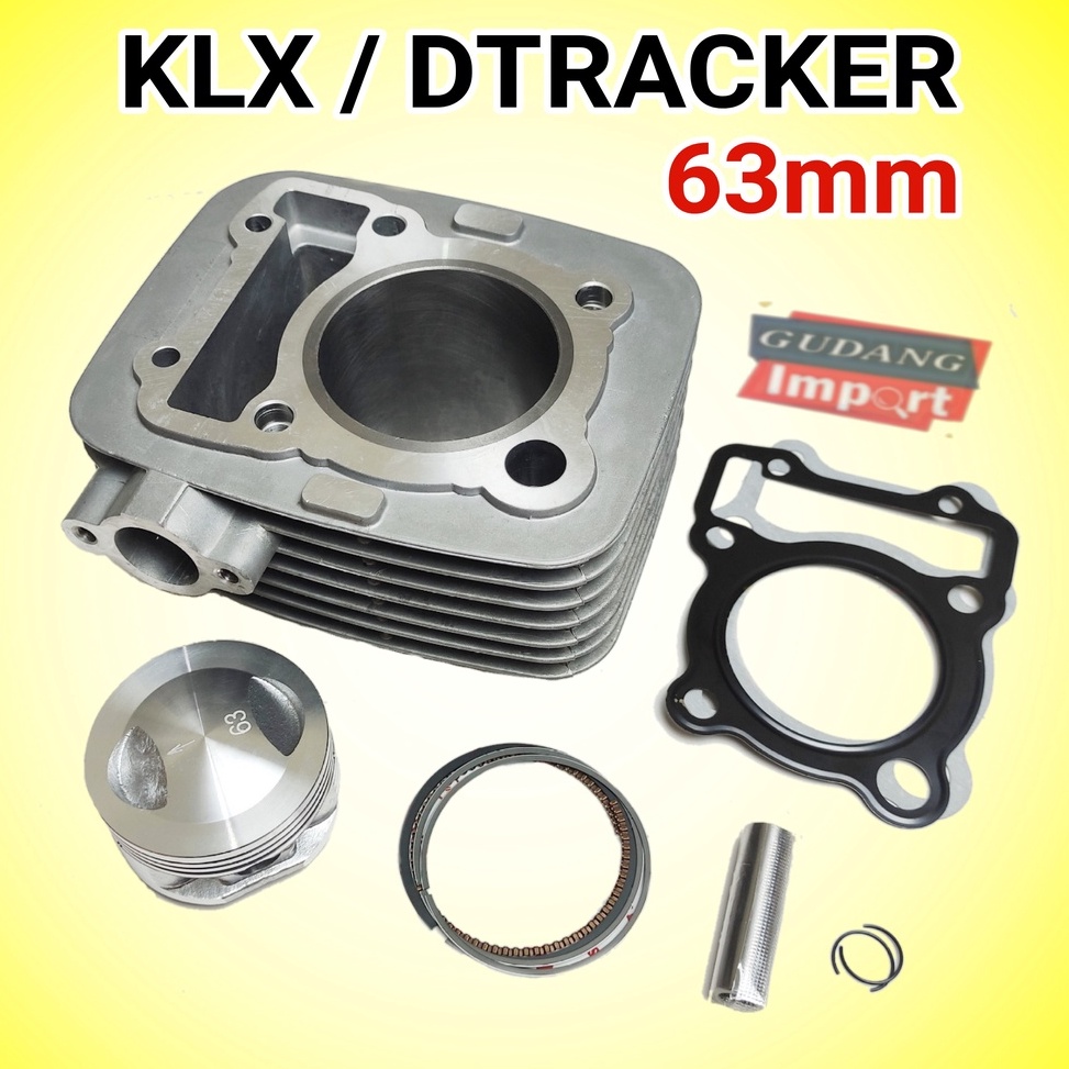 STOK TERBATAS!. BLOK SEHER BORING PAKET BORE UP BOREUP KLX 63MM